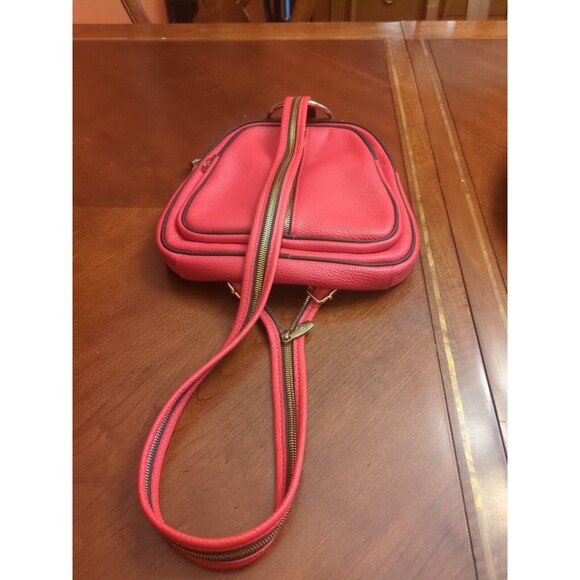 Valentina | Bags | Valentina Made In Italy Red Leather  display picture 3